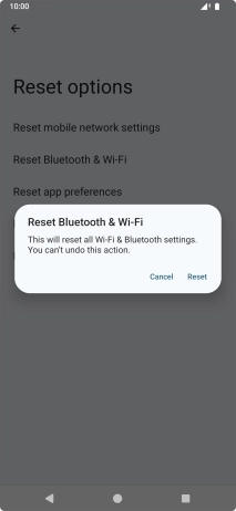 Press Reset.