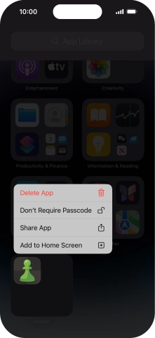 Press Don't Require Passcode.