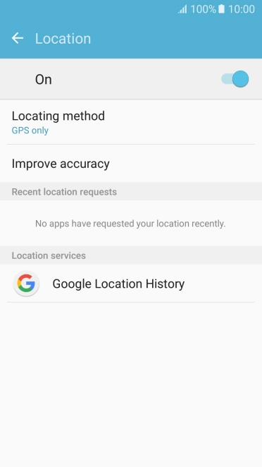 Press Locating method.