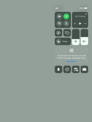 Press the sound mode icon to turn silent mode on or off.