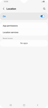 Press App permissions.