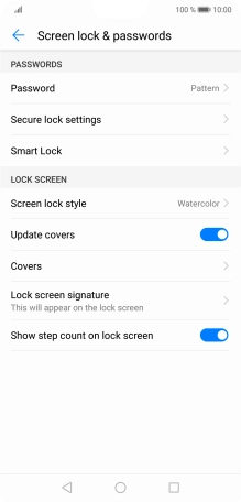 Press Password.