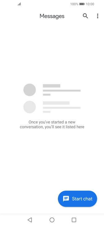 Press Start chat. Press Start chat.