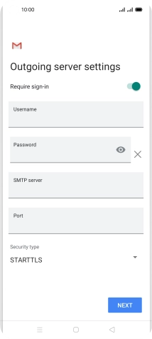 Press the indicator next to 'Require sign-in' to turn on the function.
