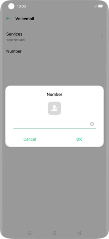 Key in 901 and press OK.