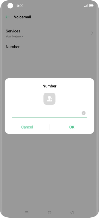 Key in 901 and press OK.
