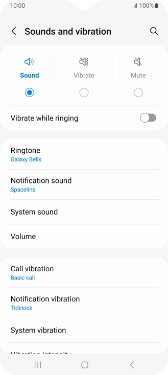 Press Ringtone.