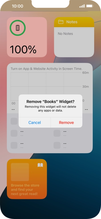 Press Remove. Press Remove.