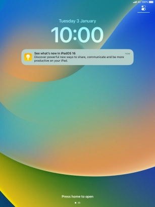 Press the required notification and follow the instructions on the screen to use the selected function.