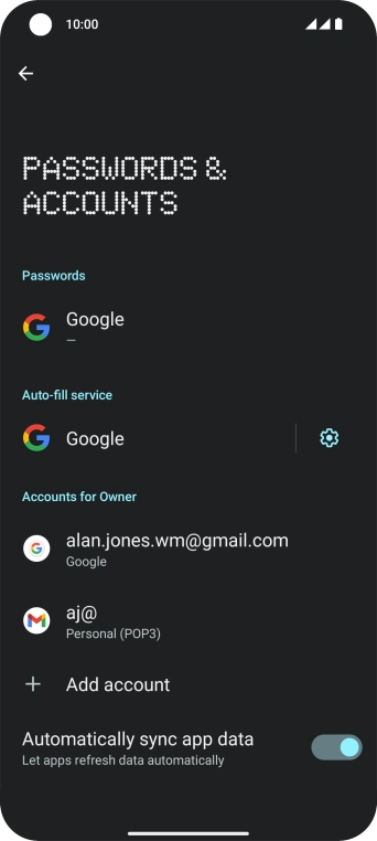Slide your finger upwards starting from the bottom of the screen to return to the home screen.