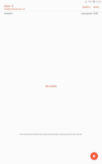 Press MORE.