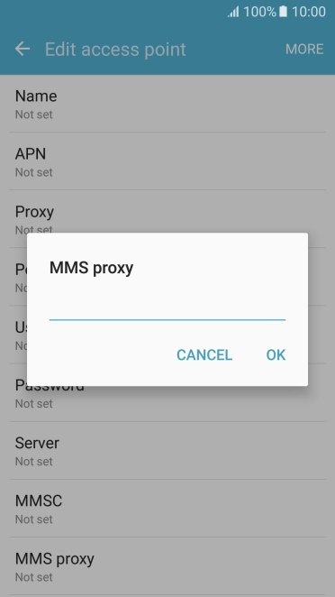 Key in 82.132.254.1 and press OK.