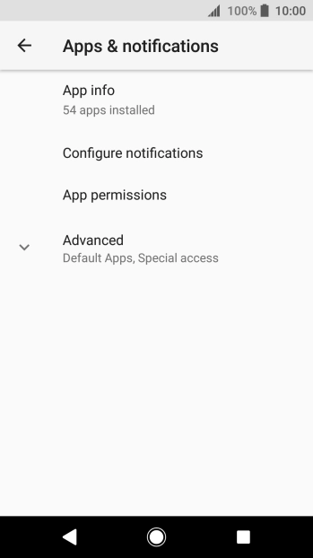 Press Configure notifications.
