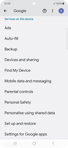 Press Find My Device.