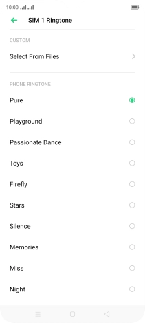 Press Select From Files.