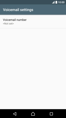 Press Voicemail number.