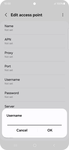 Key in o2 and press OK.