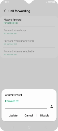 Press Disable.