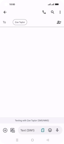 Press the SIM icon.