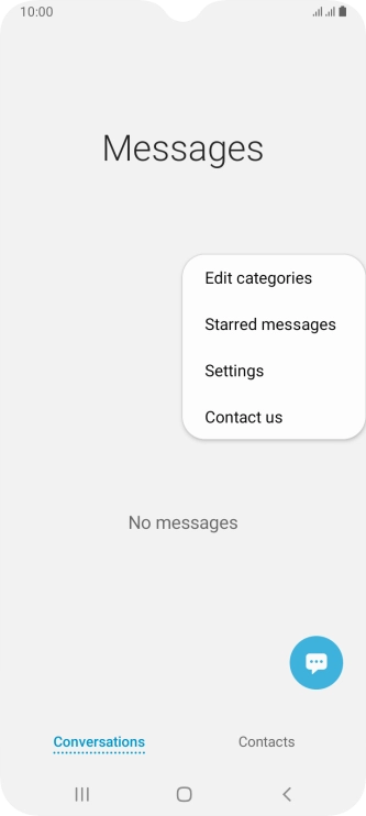Press Settings.