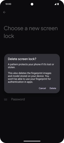 Press Delete.