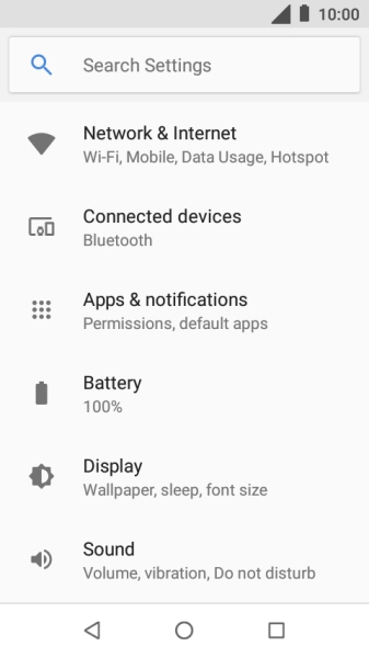 Press Apps & notifications.