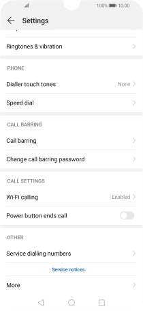 Press Wi-Fi calling.