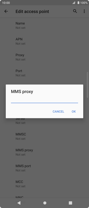 Key in 82.132.254.1 and press OK.