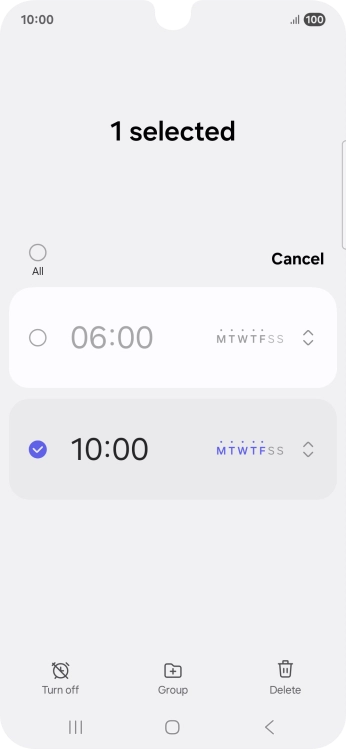Press Delete.