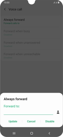 Press Disable.