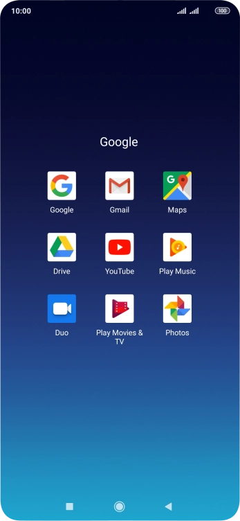 Press Gmail.