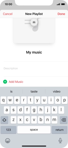 Press Add Music.