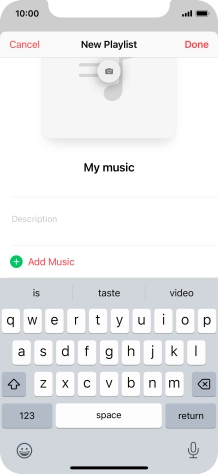 Press Add Music.