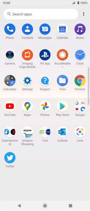 Press Google. Press Google.