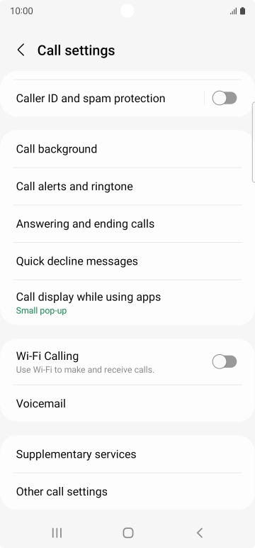 Press Voicemail.
