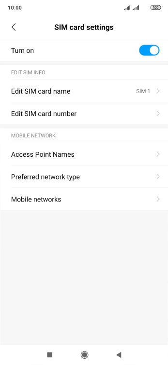 Press Access Point Names.