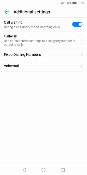 Press Caller ID.