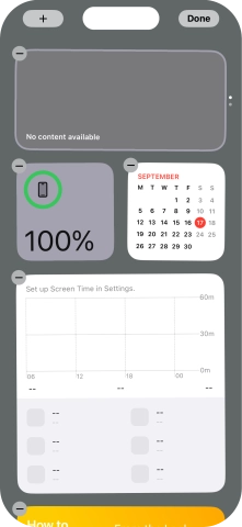 Press the add icon.