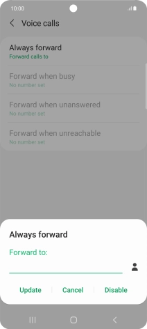 Press Disable.