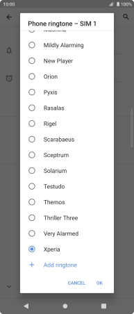 Press Add ringtone.