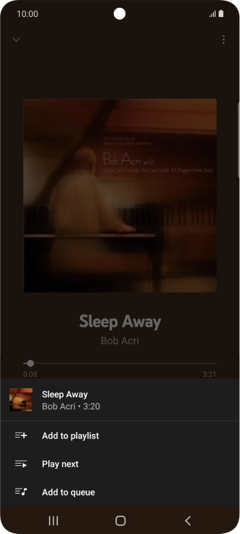 Press Add to playlist.