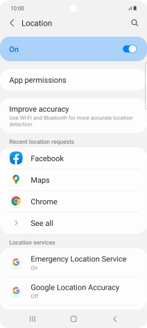 Press App permissions.