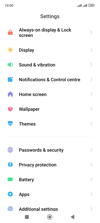 Press Notifications & Control centre. Press Notifications & Control centre.