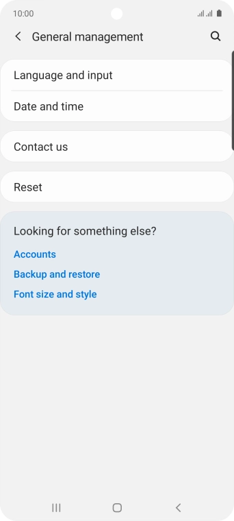 Press Reset.