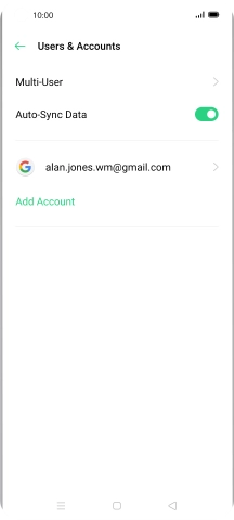 Press Add Account.