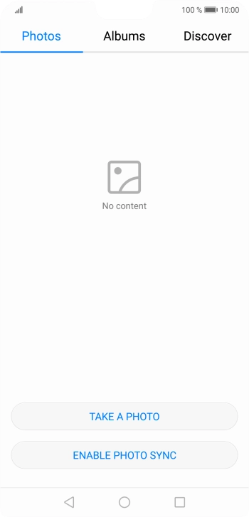 Press Albums and go to the required folder.
