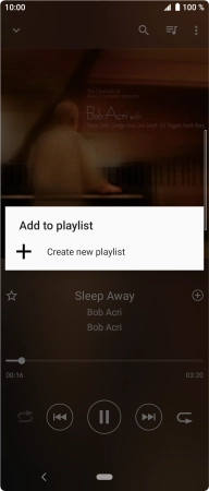 Press Create new playlist.