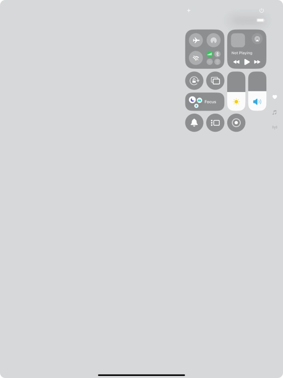 Press the screen recording icon to start the recording.