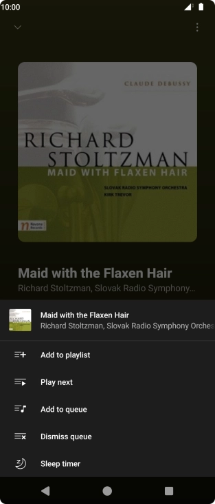 Press the add icon.