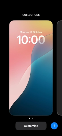 Press the add icon.